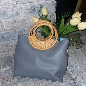 Blue Crossbody Purse